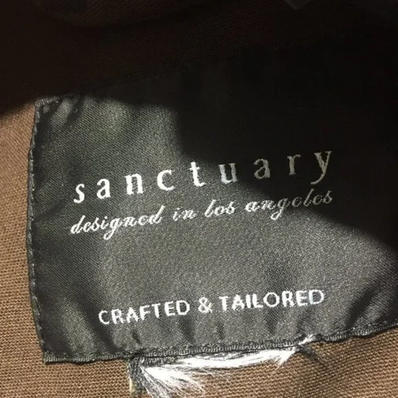 SANCTUARY CRAFTED TAILORED PRINTED JACKETS SIZE L - Picture 4 of 4